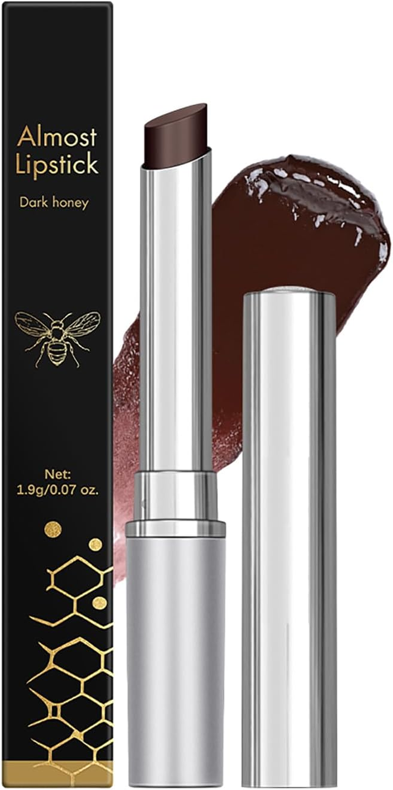 Black Honey Lipstick, Honey Lipstick for Women, Natural Glossy Lips Balm, Sheer Lips, Nourishing and Hydrating Lip Gloss image number 3