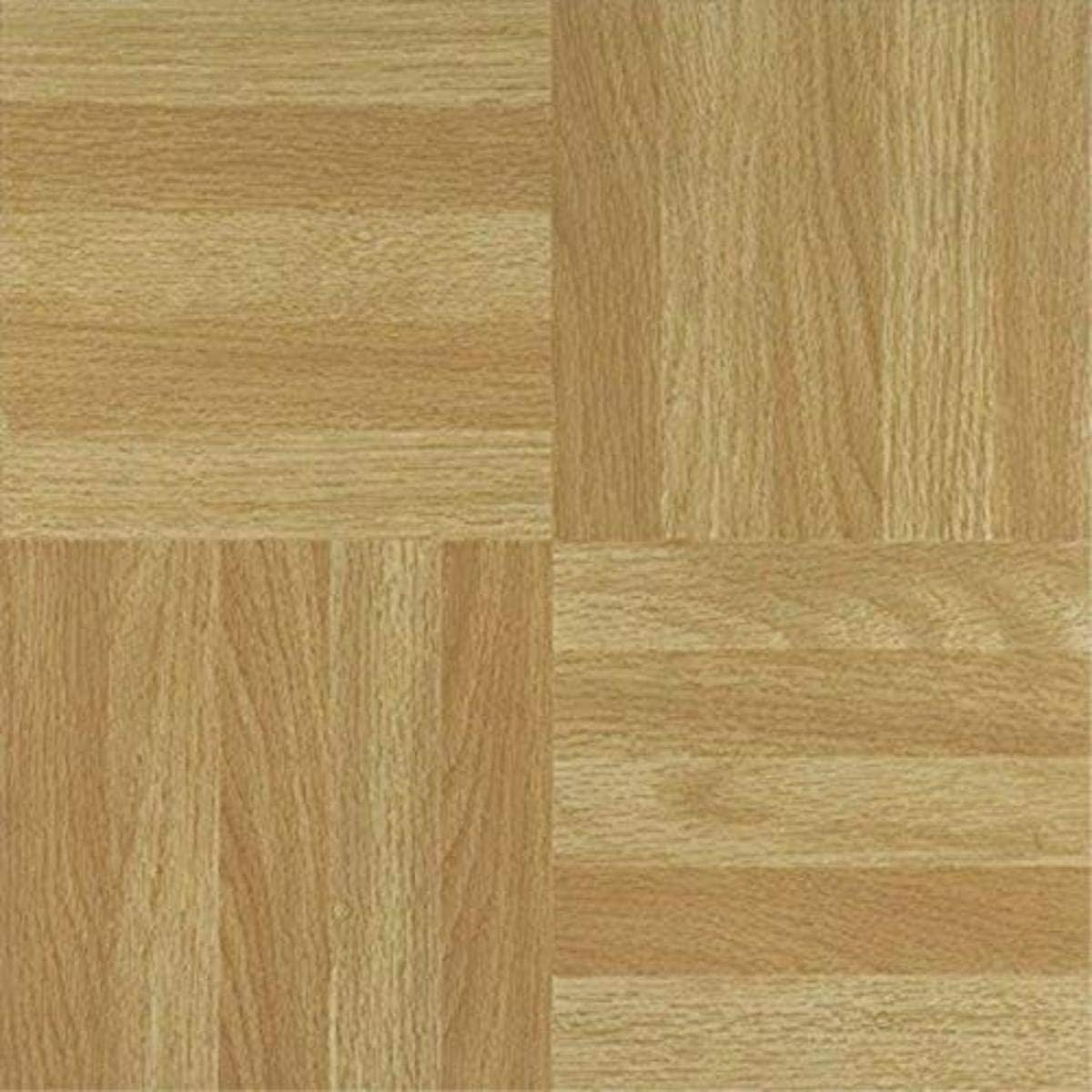 Tivoli Self Adhesive Vinyl Floor Tiles, 45 Tiles - 12" X 12", Four Finger Square Parquet - Peel & Stick, DIY Flooring for Kitchen, Dining Room, Bedrooms, Basements & Bathrooms by Achim Home Decor