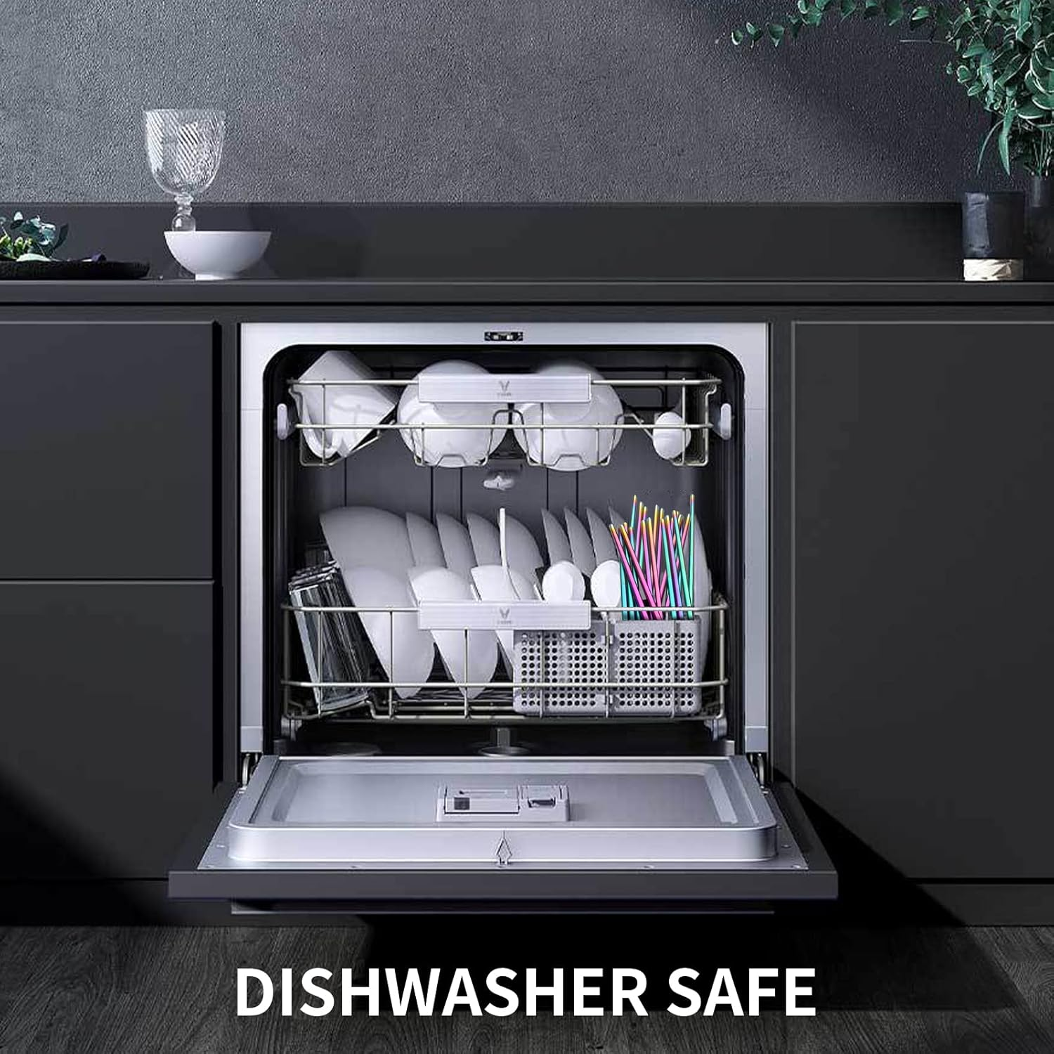 YOZOTI Stainless Steel Rainbow Color Chopsticks, Reusable Chopsticks , 5 Pairs Dishwasher Safe Metal Chopstick, Easy to Use, Square Lightweight Chop Sticks - Gift Set(Dazzling) image number 4