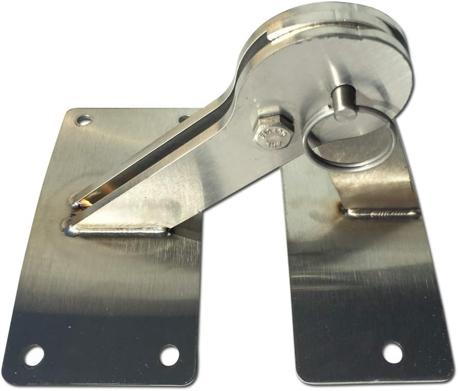 Unknown BBQ Weber Smokey Mountain Lid Hinge Mod Parts Kit Wsm Smokers 18.5 22.5 Unknown BBQ image number 4