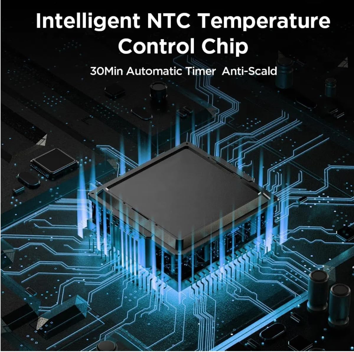 Electric Ankle Heating Brace, USB Powered, 3 Heat Settings, Auto Shut Off image number 3