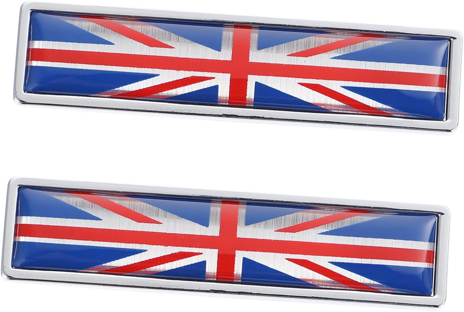 GRIRIW 2Pcs Flag Metal Stickers Car Metal Australia Flag Car Decal Sports Party Decal United Kingdom Truck Stickers Patriotic UK Zinc Alloy Accessories Unique
