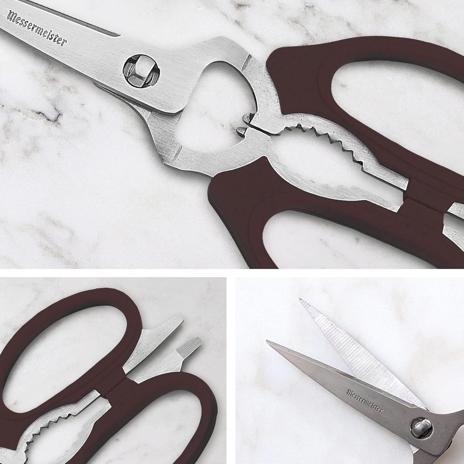 Black Take-Apart Kitchen Scissors 8 Inch image number 2