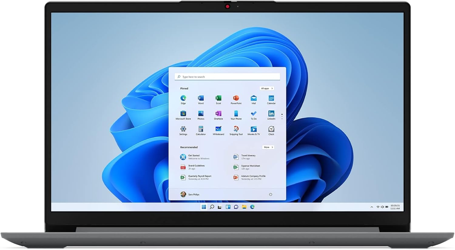 Lenovo 82LX002CAU 15.6-Inch Ideapad Slim 1I 7Th 4GB RAM/128GB SSD Laptop image number 3