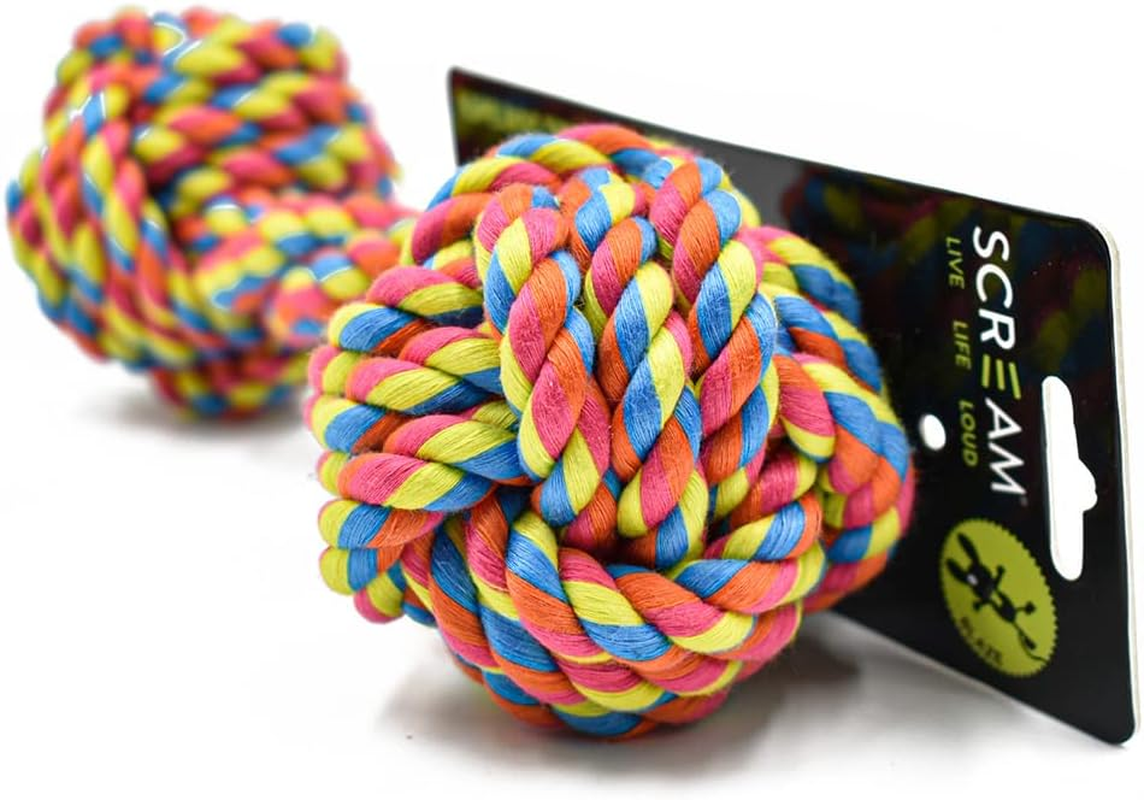 Scream Rope FIST Dumbbell Dog Toy 8X26Cm