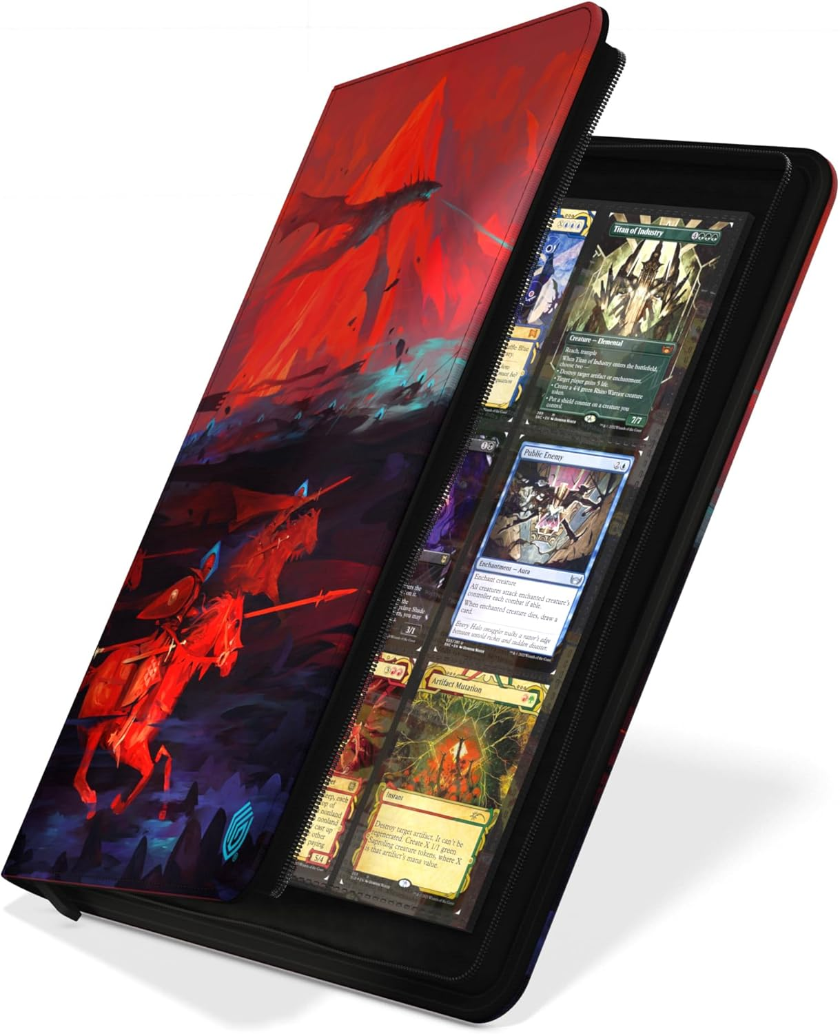 Ultimate Guard Xenoskin Zipfolio 360 2024 Exclusive Dominik Mayer: Crowned with Fire Portfolio