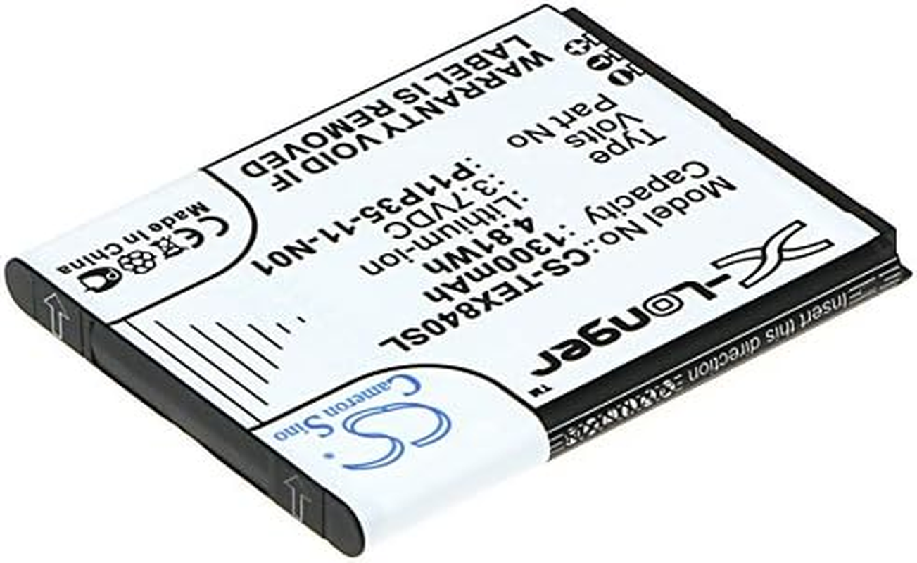 NDUSSF Battery Replacement for Texas Instruments Select Ti-Nspire CX, TI Nspire CX, TI Nspire CX CAS Graphing, Part No: 3.7L12005SPA, P11P35-11-N01 3.7V image number 1