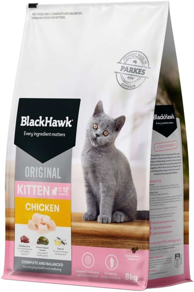 Diet Adult Kitten Weight Management Chicken Dry Food, 8Kg, Reduced Calorie Food for Kittens Nutrition Healthy Kitten Food Reduced Fat Cat Food Weight Control Diet for Cats