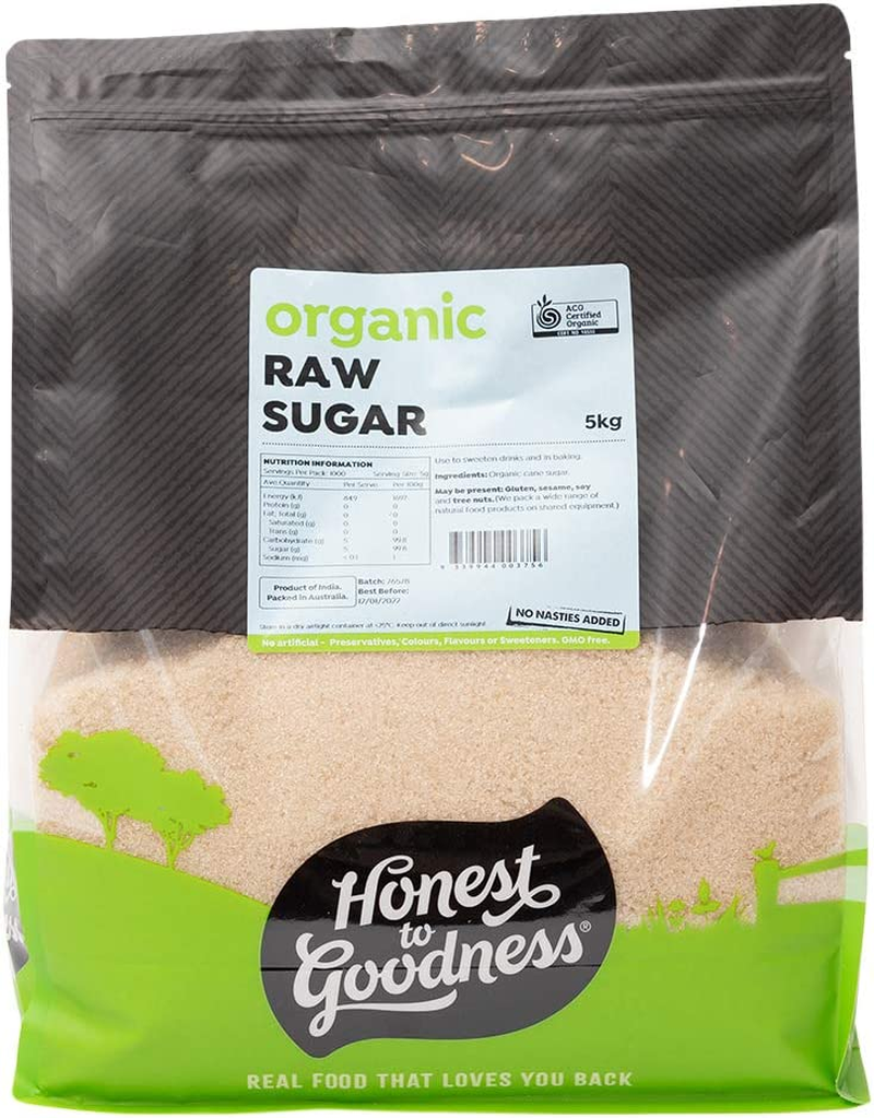 Honest to Goodness Organic Raw Sugar, 5 Kg image number 2