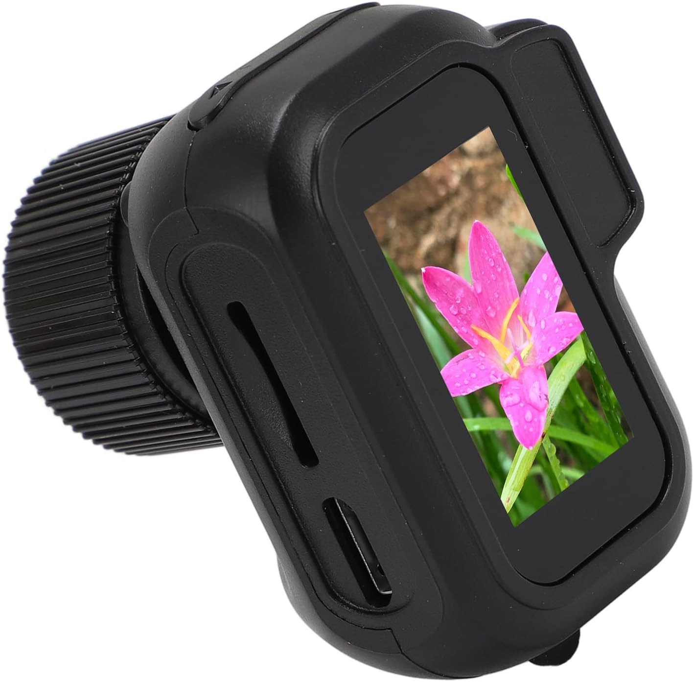 Small Digital Camera for Photography, 0.96 Inch 1080P FHD Display, Supports 128GB, Compact Retro Camera, Point and Shoot Video Camera for Teens, Boys and Girls (Black) image number 2