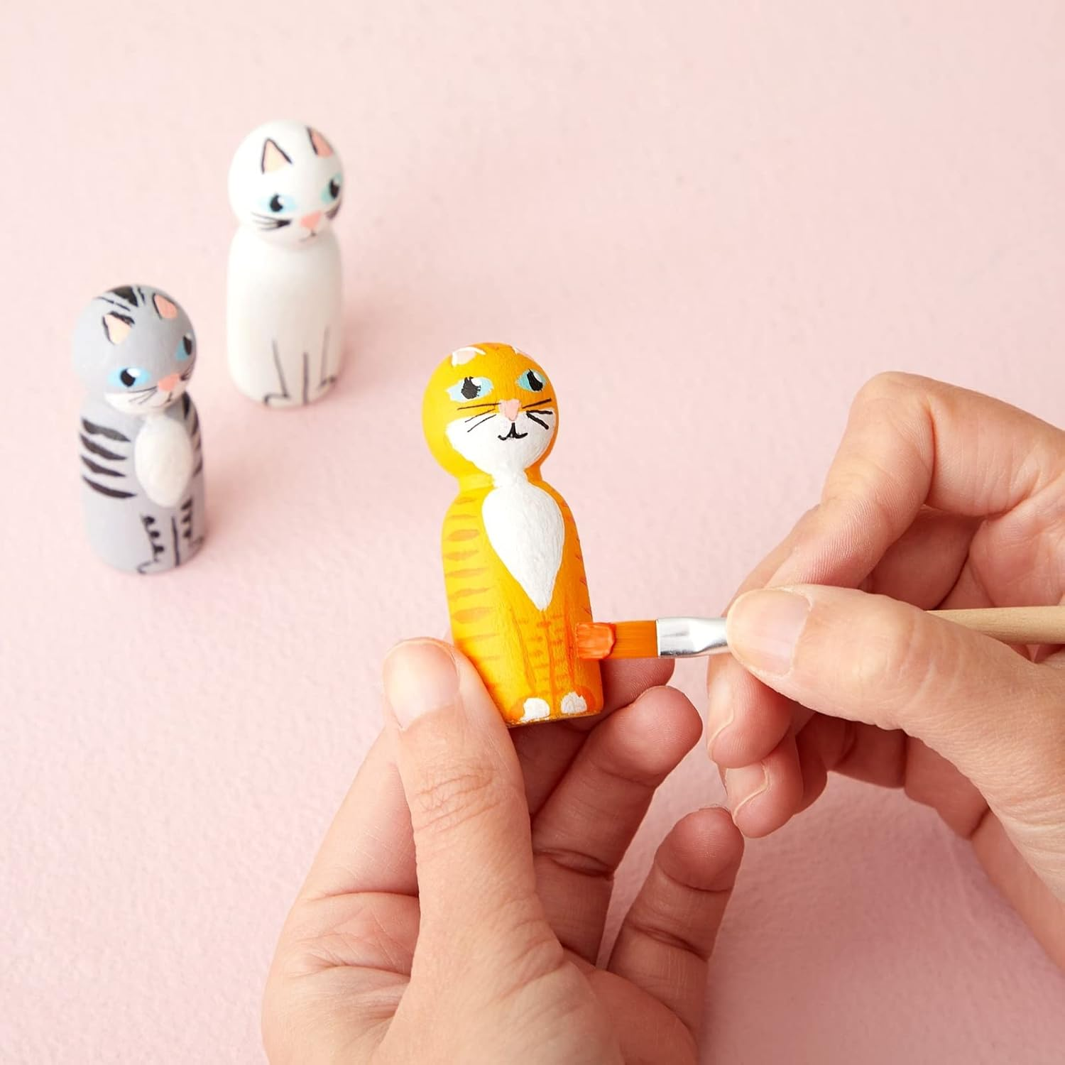 Bright Creations Unfinished Wood Peg Dad Doll Bodies (50 Count) image number 5