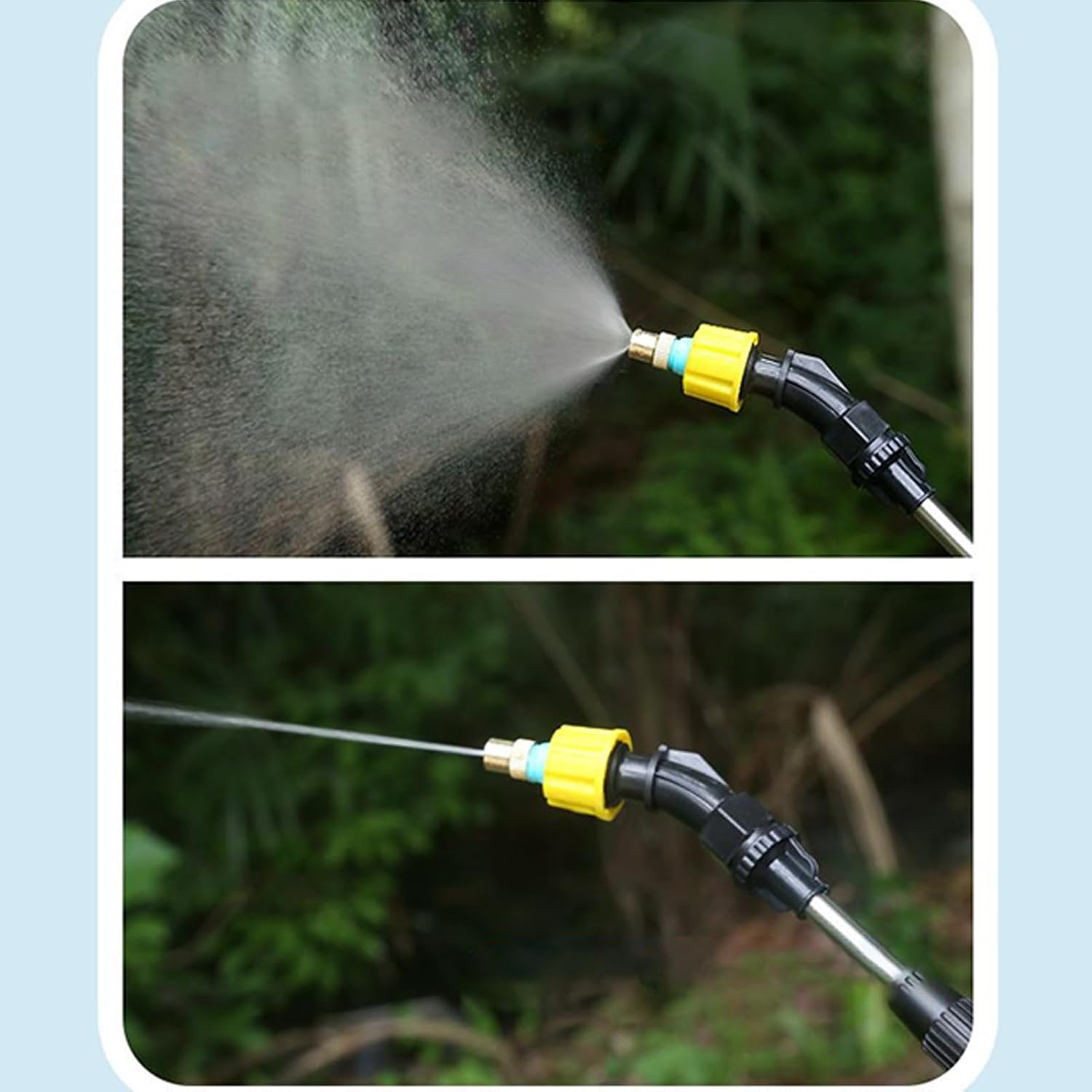 Electric Backpack Sprayer - Type-C Electric Portable Water Sprayer | Home & Gardening Supplies with 3 Nozzles for Farm Home Yard Vegetable Flower Care Indoor Fertilizing Greenhouse Agricultural - 8L image number 4