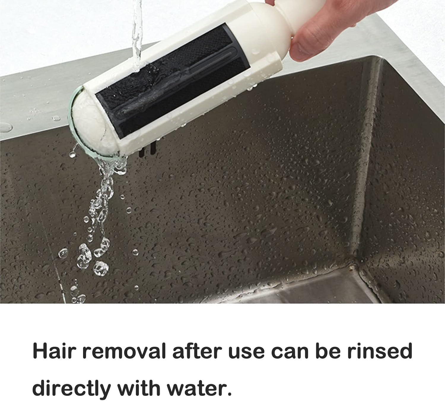 Pet Hair Remover Reusable Pet Hair Remover Dog and Cat Hair Remover for Sofas, Furniture, Carpets, Car Seats with Self-Cleaning Base Upgraded Animal Hair Remover Tool (Red Black) - Red Black image number 5