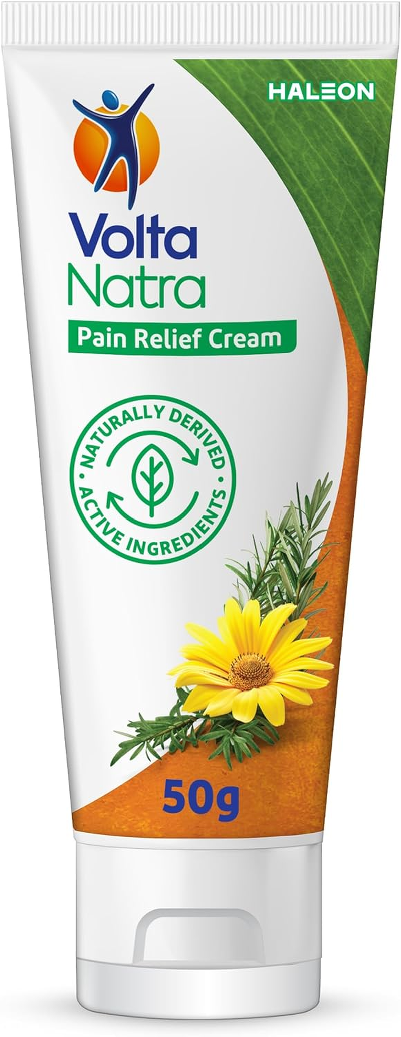 Voltanatra Pain Relief Cream with Plant Powered Actives for Muscle and Mild Joint Pain Relief, Based on Traditional Use in Western Herbal Medicine, 50G image number 3