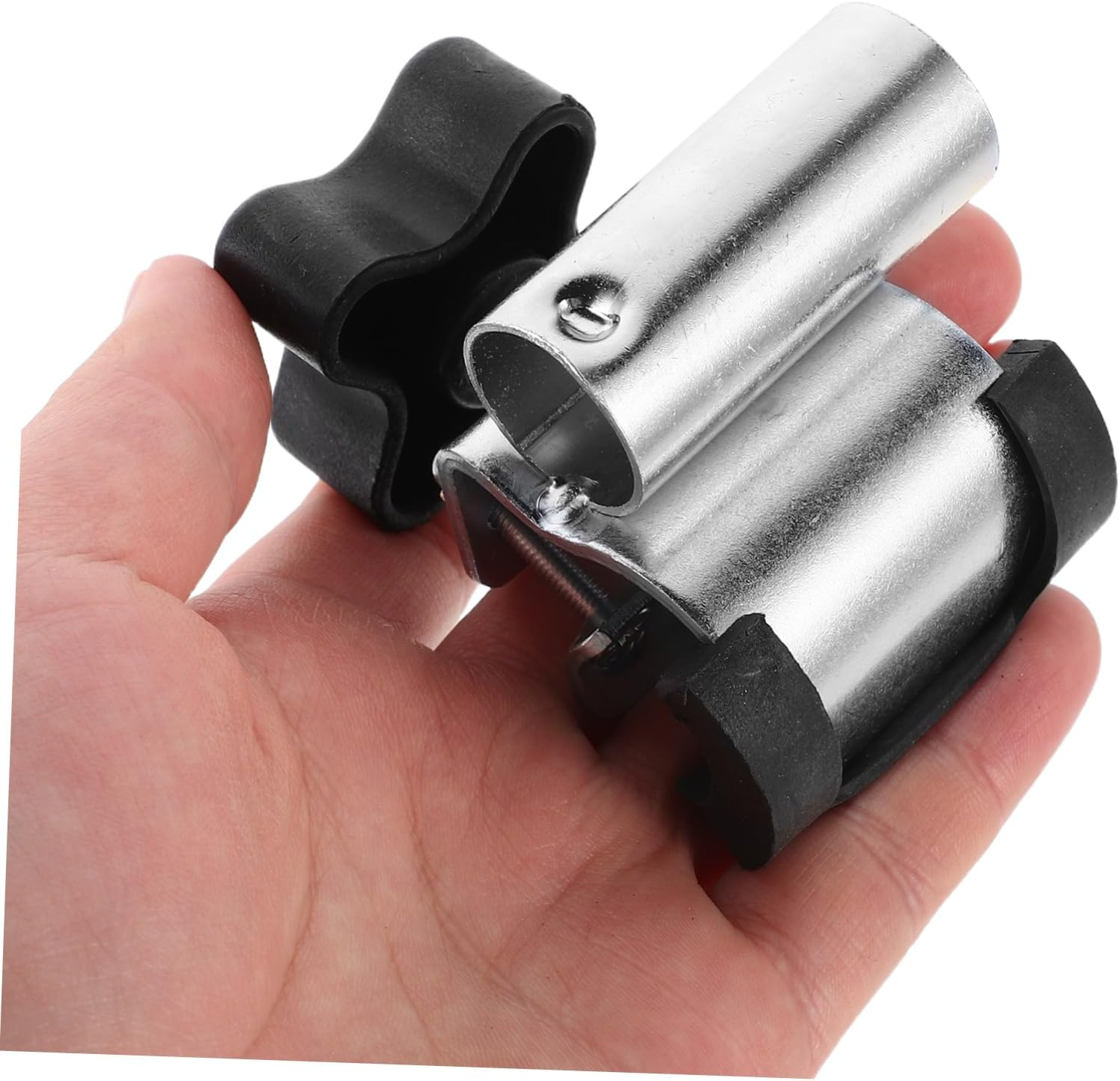 CLISPEED 2Pcs Wheelchair Dining Tray Clamp Support Table Fixture for Easy Installation Compatible with Various Wheelchair Models Durable Dining Accessory image number 4