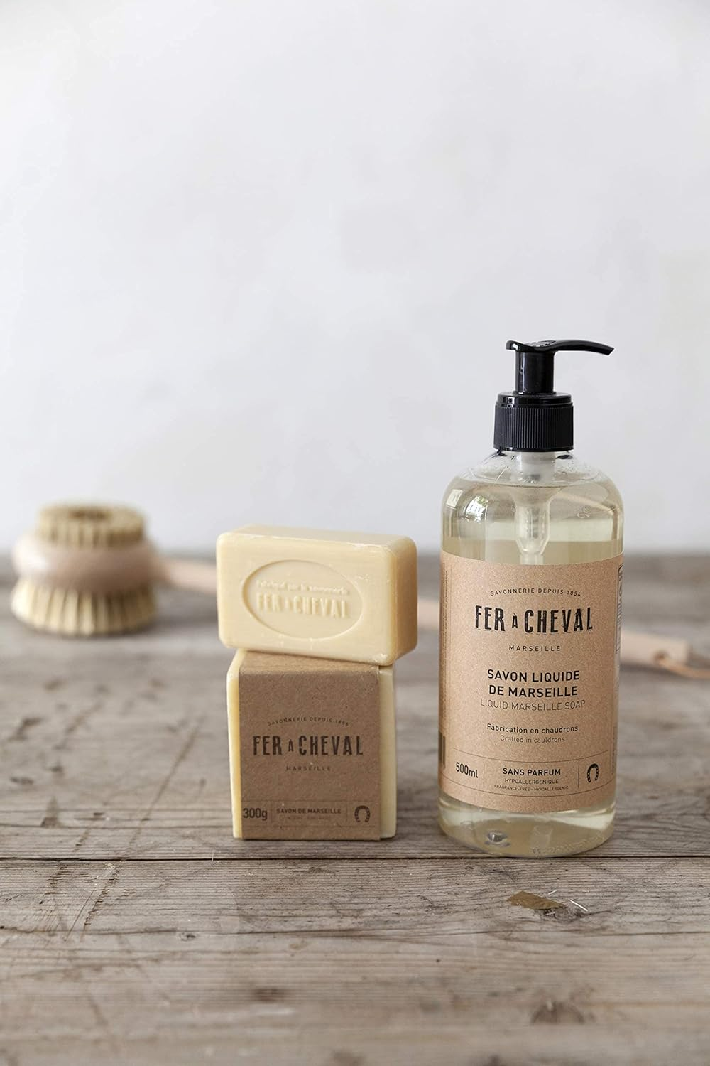 FER &Agrave; Cheval - Marseilles Liquid Soap - Unscented - Pump Dispenser 16.9 Oz image number 1