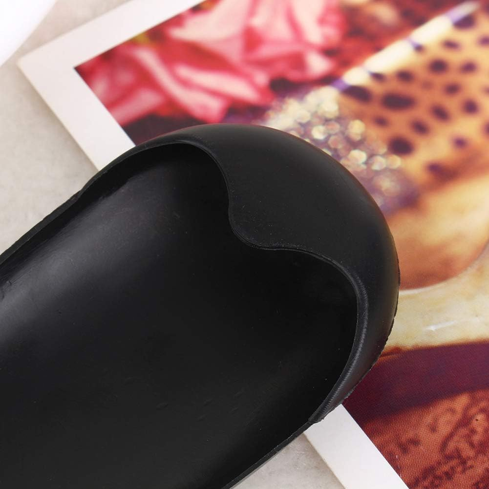 1Pair Ear Covers Earmuffs for Hair Coloring Shower Hair Dye, Waterproof Earcap Ear Protector Bathing Salon Black image number 3