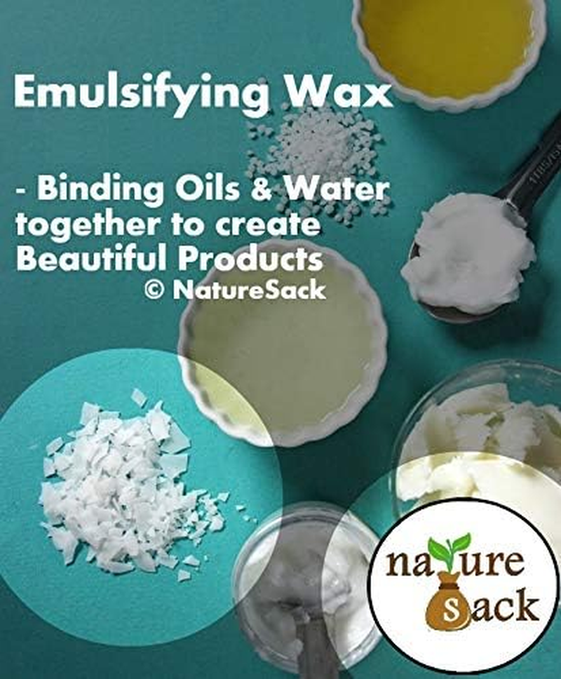 Naturesack-The Best of Nature Emulsifying Wax NF for DIY Lotions and Creams, 250 G Pack image number 6
