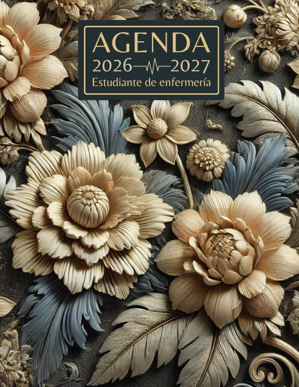 Agenda Mensual Para Estudiantes De Enfermer&iacute;a 2026-2027: Organizador Y Calendario De Dos A&ntilde;os Para Aprendices De Medicina Con Seguimiento De Ex&aacute;menes Y Semestres
