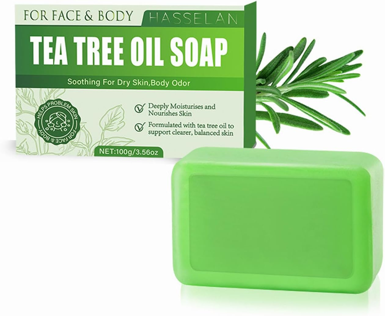 For Veloma Soap, Natural Organic Handmade, 100G/3.56Oz Natural Formula, Replenishes Moisture Cold Process Formula, Soothing Hydrating Body Wash for Clear Healthy Skin, Suitable for Face & Body (1) image number 4