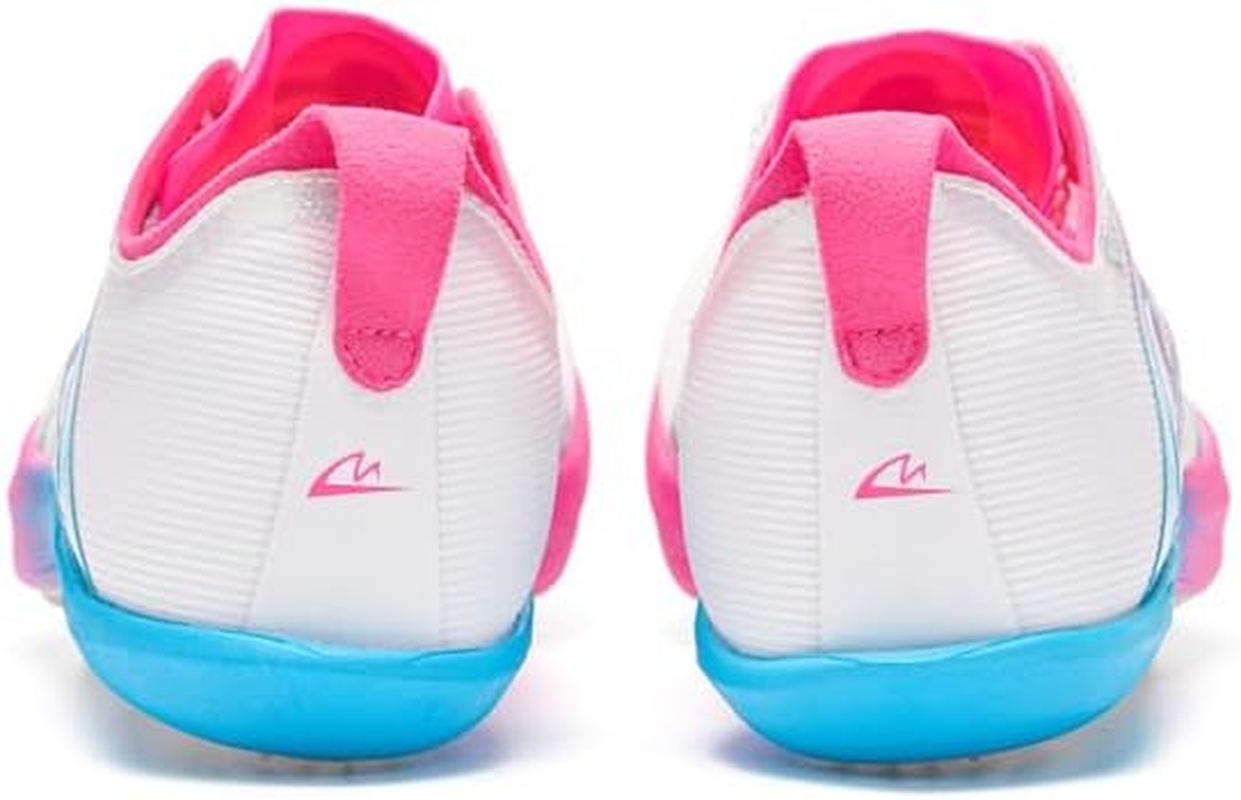 Sonic Cat Track and Field Shoes Men Women Kids Spikes Sneakers Full-Length Carbon Plate Track Race Jumping Sneakers Girls Professional Running Tarck Spikes Shoes Boys image number 3