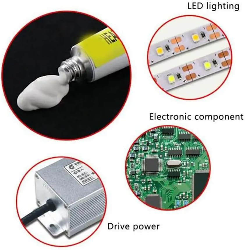 5PCS CPU Thermal Paste, Heatsink Paste, Thermal Silicone Grease for 3D Printer