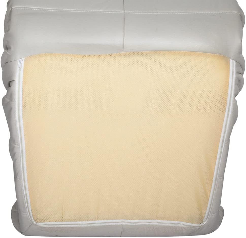 LEVEDE Single Floor Couch Frameless Whole Foam, Modern Caterpillar Lounge Sofa, Leathaire Fabric Lazy Sofa Fireside Chair, Recliner for Living Room, Bedroom, Office (Light Grey)&hellip; image number 2