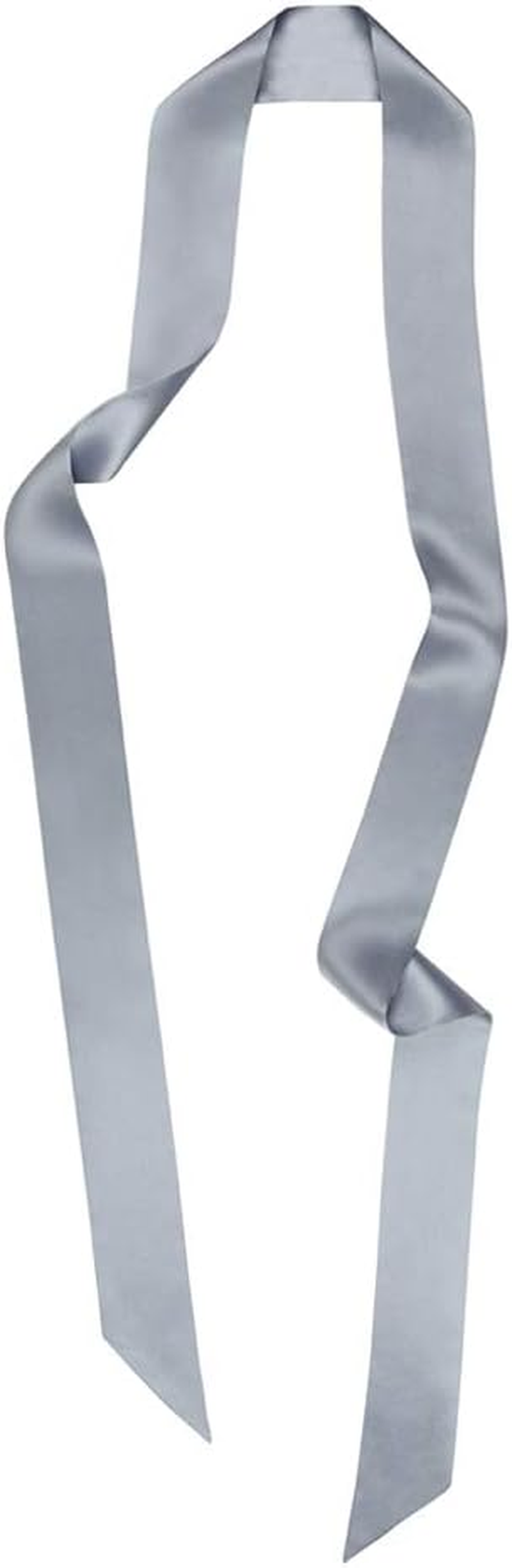 Silriver Women'S 100% Silk Skinny Scarf, Necktie, Sash Tie,Headdress, Fashion Accessories to Liven up an Outfit image number 5