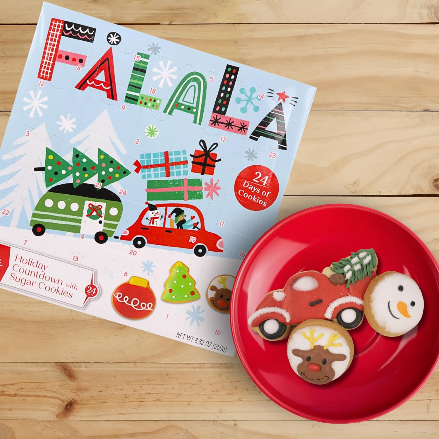 Galerie Sugar Cookie Advent Calendar 2025, Hallmark Countdown to Christmas Holiday Activity image number 5