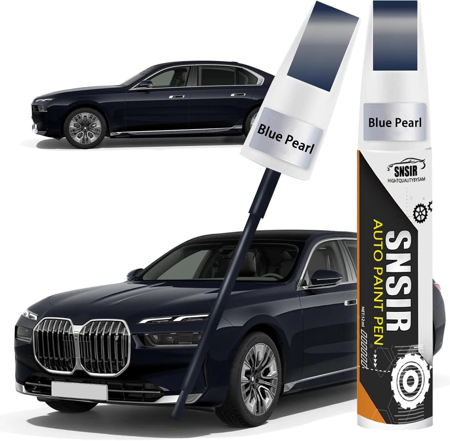 Blue Pearl Touch up Paint for Cars, Color Accurate Touch up Paint for Cars, Premium Car Scratch Remover for Deep Scratches, Easy to Use, Safe and Non-Toxic