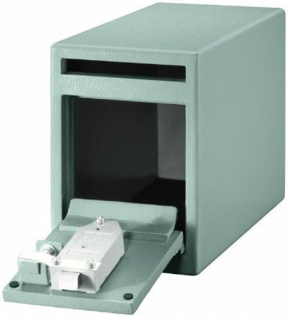 Sentrysafe Depository Safe with Dual Key Lock, Steel Drop Slot Safe for Offices and Businesses, Stores Cash, Money, 0.23 Cubic Feet, 8.5 X 6 X 12.3 Inches, UC-025K image number 4
