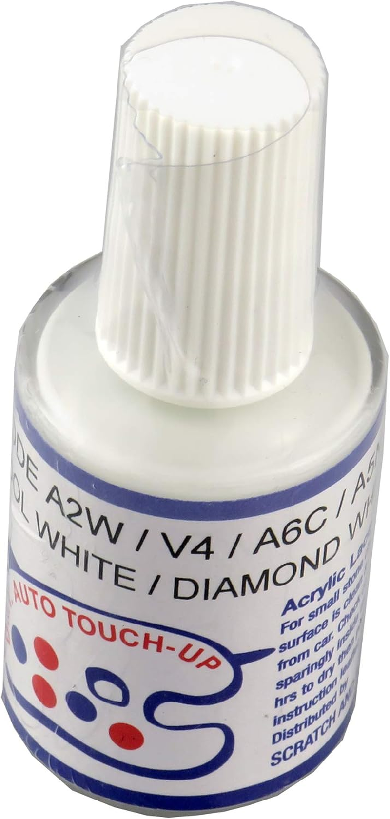 NEW Mazda Touch up Paint - A2W A6C Cool White - Mazda 2 3 6 CX3 CX5 CX7 CX9 BT50 image number 1