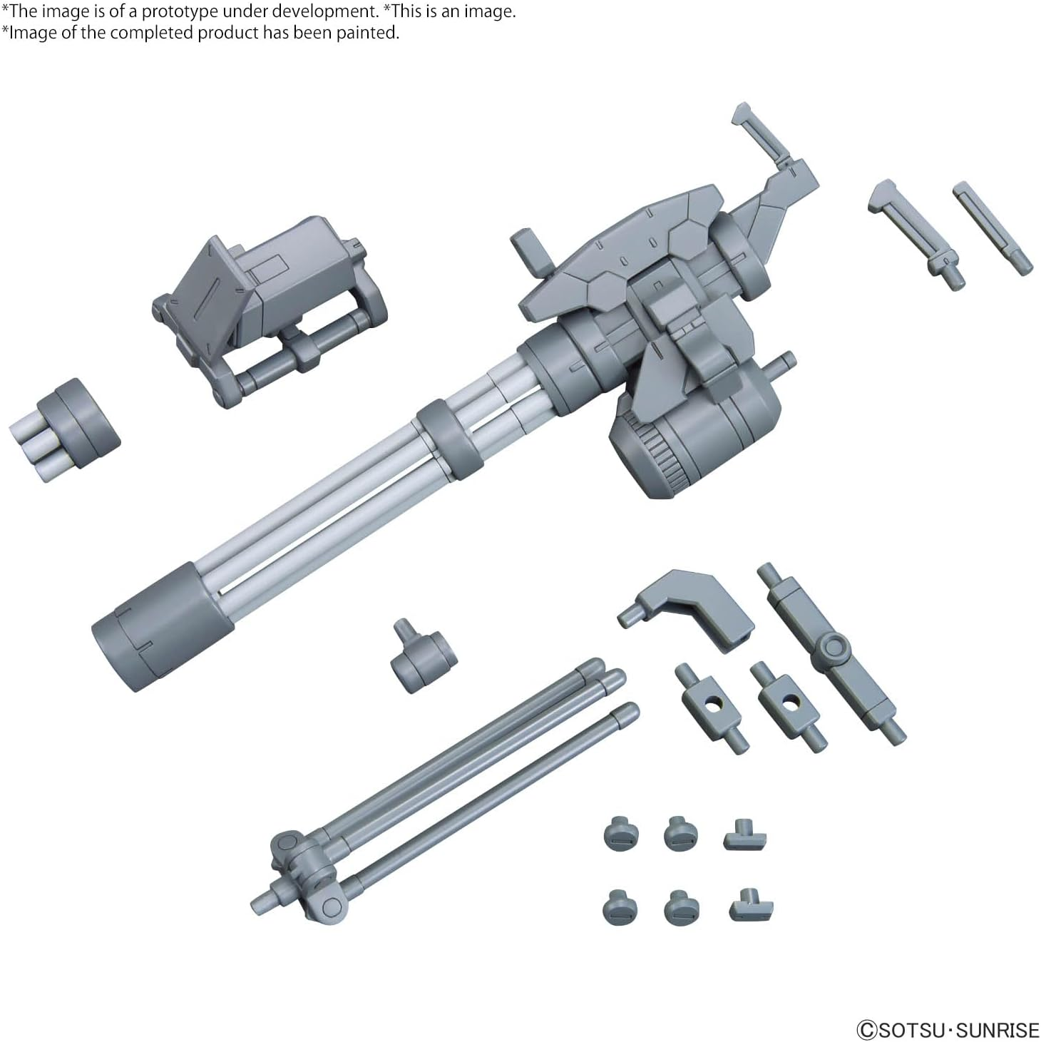 BANDAI HOBBY Gundam Option Parts Set GUNPLA 09 (Giant Gatling) image number 3