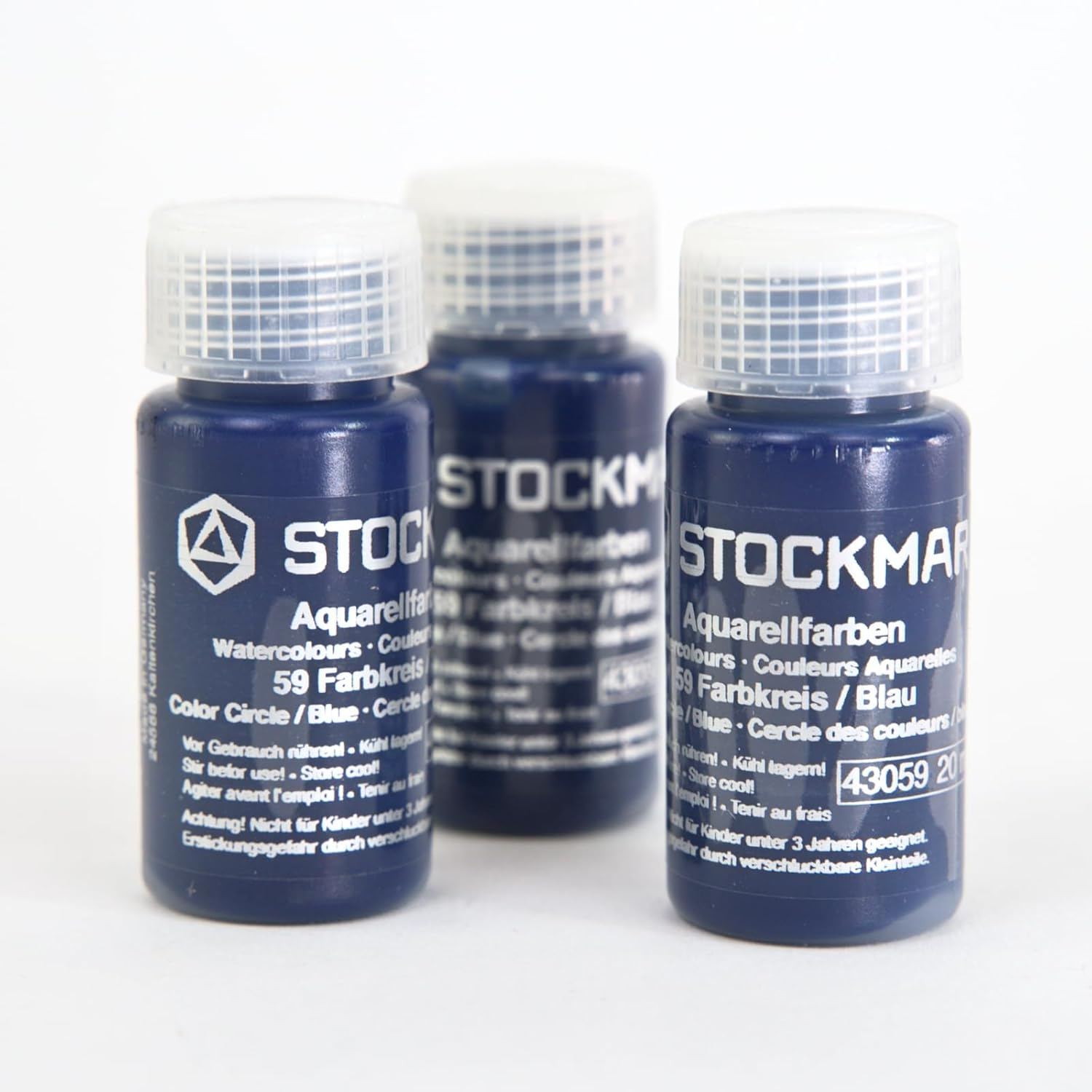 Stockmar Circle Watercolor Paint, Blue, 20 Ml image number 4