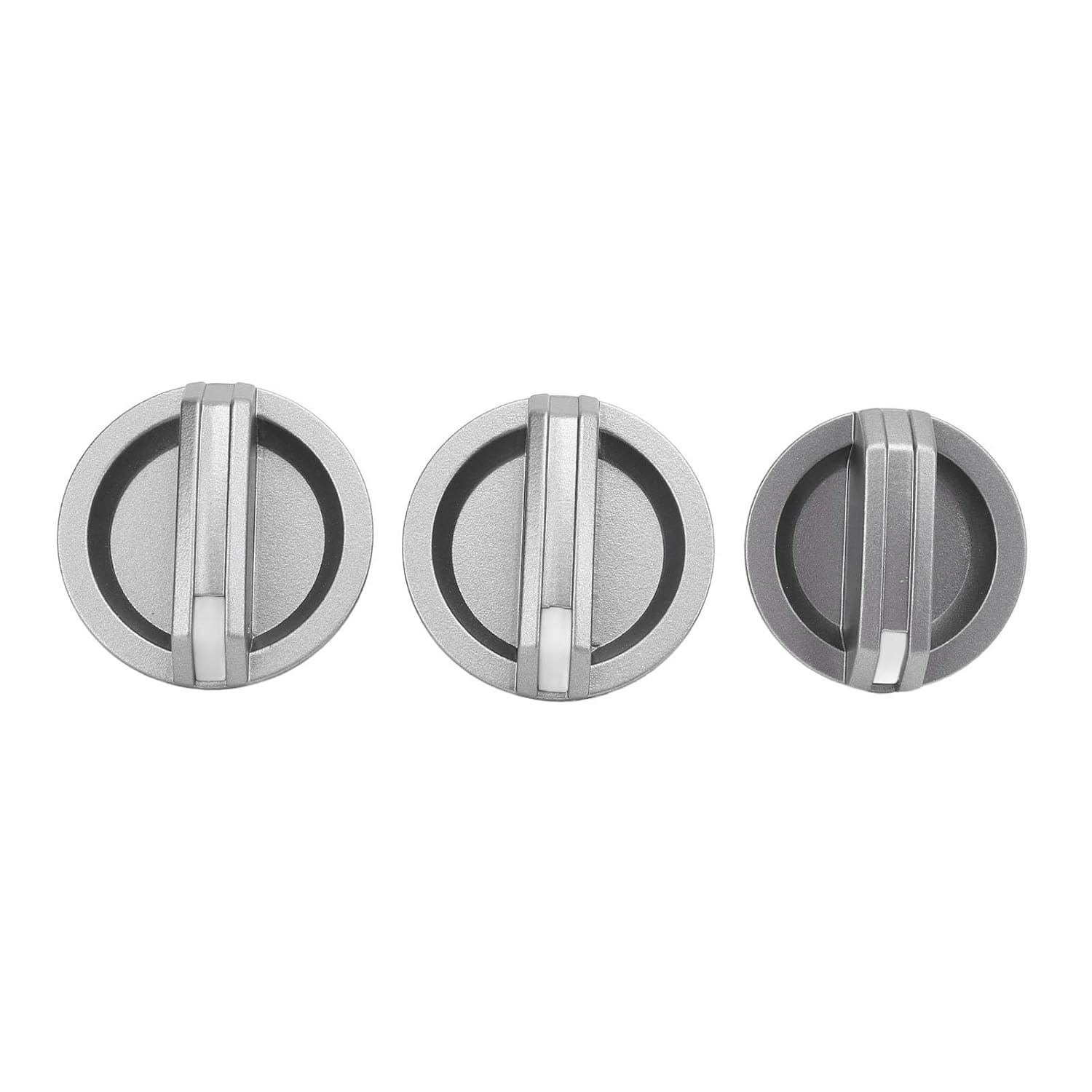 AC Climate Control Knob, 3PCS AC Heater Fan Control Knob Switch AC Heater Fan Control Knobs AC Temperature Control Knob UB9B 61-195, 4980165, UB9B61195 for Ranger 2009-2012 image number 3
