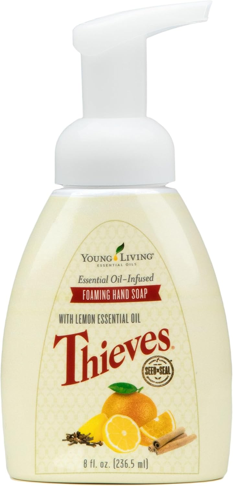 Thieves Foaming Hand Soap 8 Fl Oz. by Young Living Essential Oils image number 3