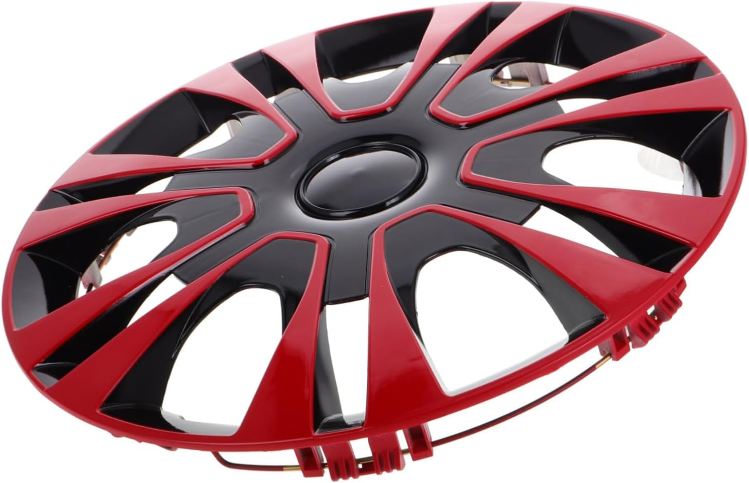 SEWOART 1Piece Wheel Cover Material Easy Installation Fit for Cars Stylish Red Auto Accessories for Enhanced Vehicle Appearance image number 5