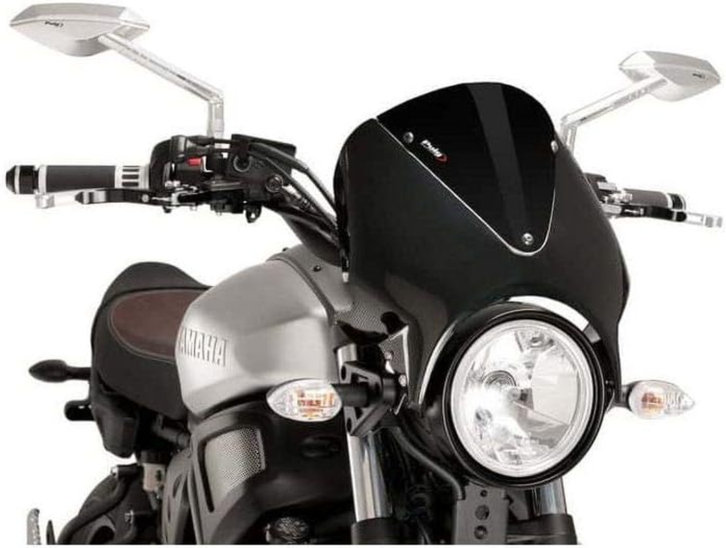 Puig Retrovision Carbon Look Fairing Disc 9561N for Yamaha XSR700 16'-19', Yamaha XSR700 Xtribute 19'