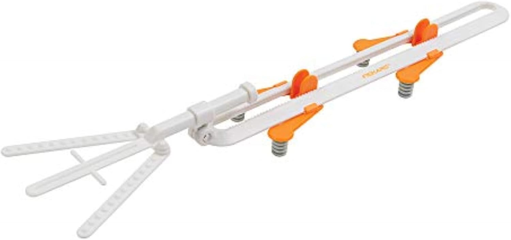 Fiskars Curved Vinyl Alignment Tool, White/Orange image number 3