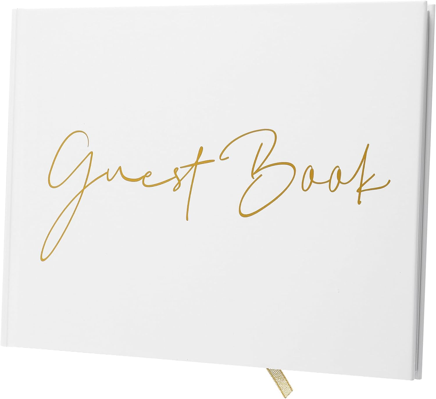 Memorial Guest Book Ample Pages for Funerals Weddings Birthdays Parties Elegant Foil Design for Cherished Memories and Heartfelt Messages image number 2