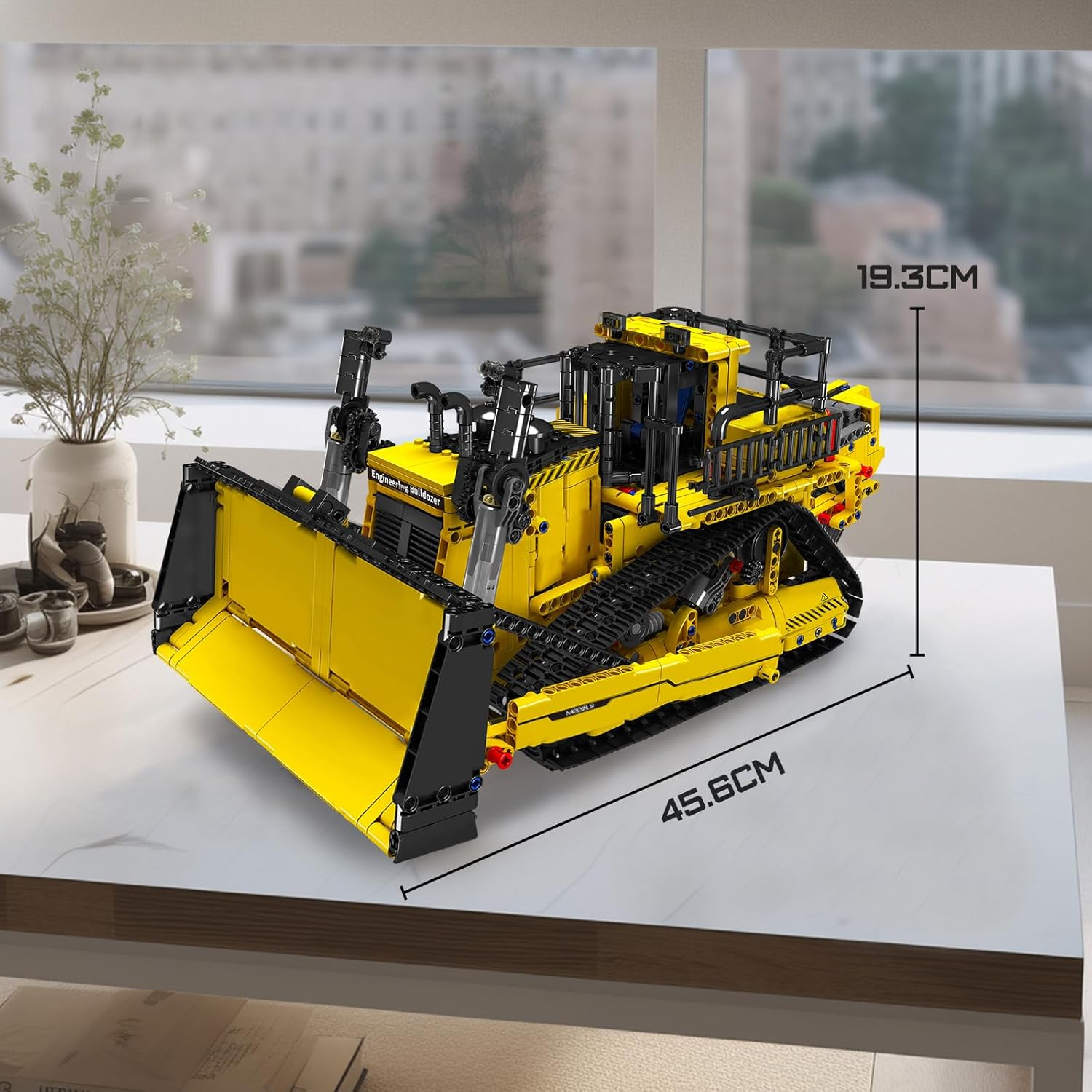 Mould King RC Bulldozer STEM Technology Building Blocks Set for Kids -Construction Blocks Engineering Excavator 1508 Piece, Remote Control Truck Toy Gifts for Teens/Adult image number 2