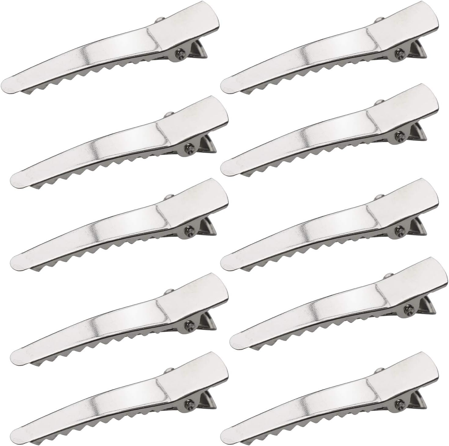 TRIXES Alligator Hair Clips X 50 - Crocodile Clips Hair - 45Mm - Ideal for Crafts and Other Hair Accessories image number 5