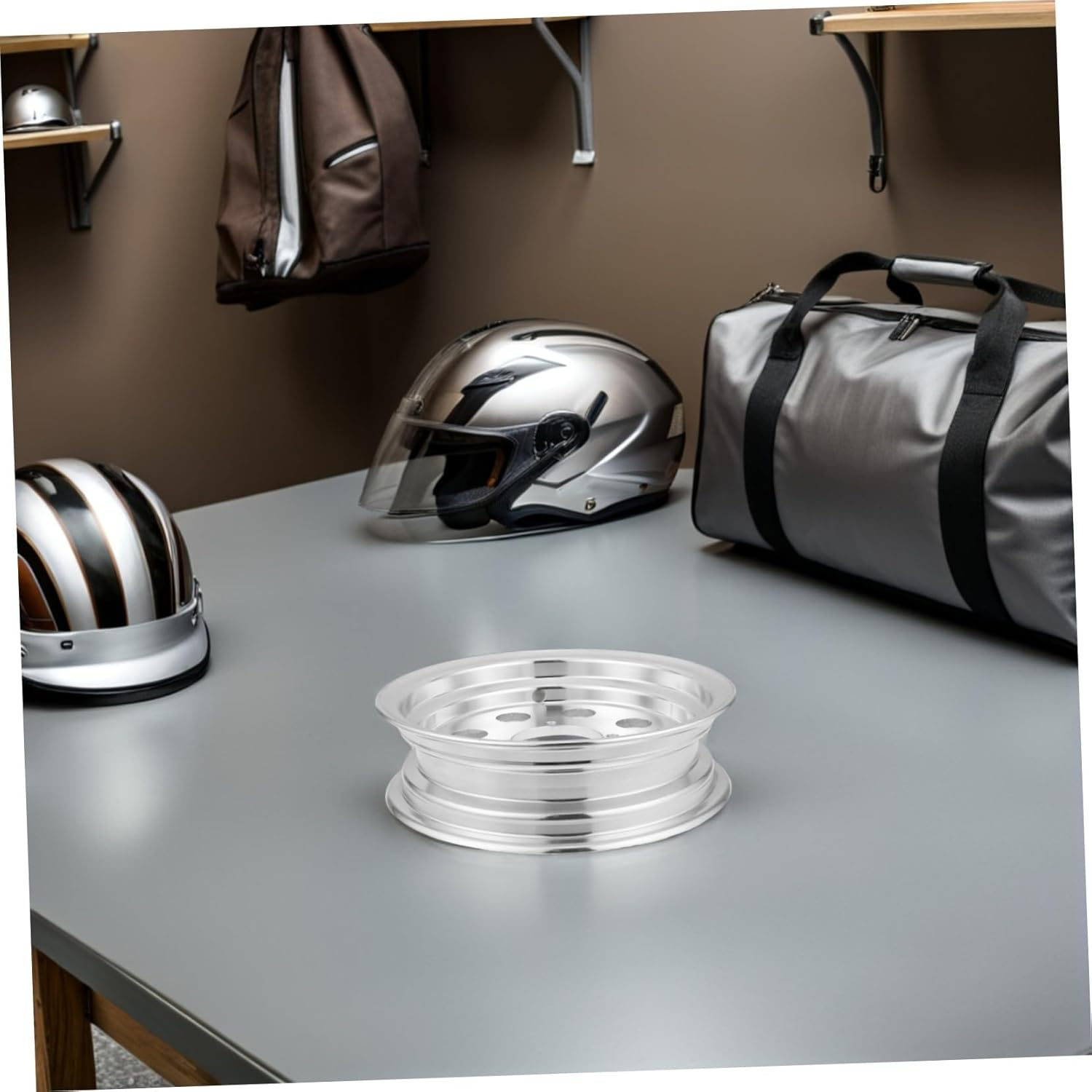 CHILDWEET Mini Motorcycle Front Wheel Rim Replacement Lightweight Aluminum Alloy Spare Part for Monkey Zj Series Enhanced Traction and Stability Easy Installation for Improved Handling image number 6