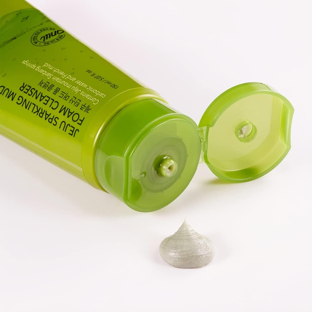 Nature Republic Jeju Sparkling Mud Foam Cleanser, 150 Gram image number 2
