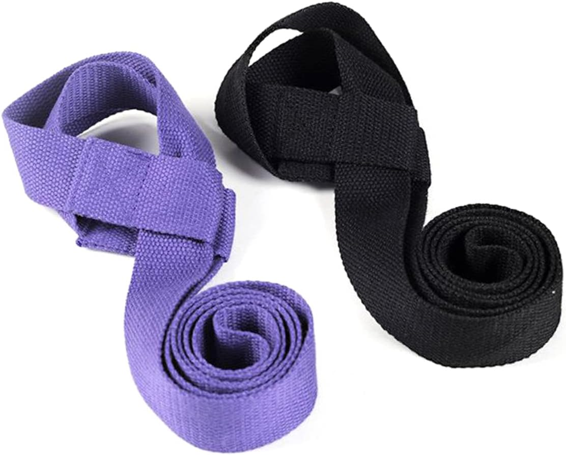 KOMBIUDA Adjustable Yoga Mat Strap - Exercise Carrying Strap for Workout Mats - Yoga Accessories - Black Suspenders for Fitness and Sports image number 4