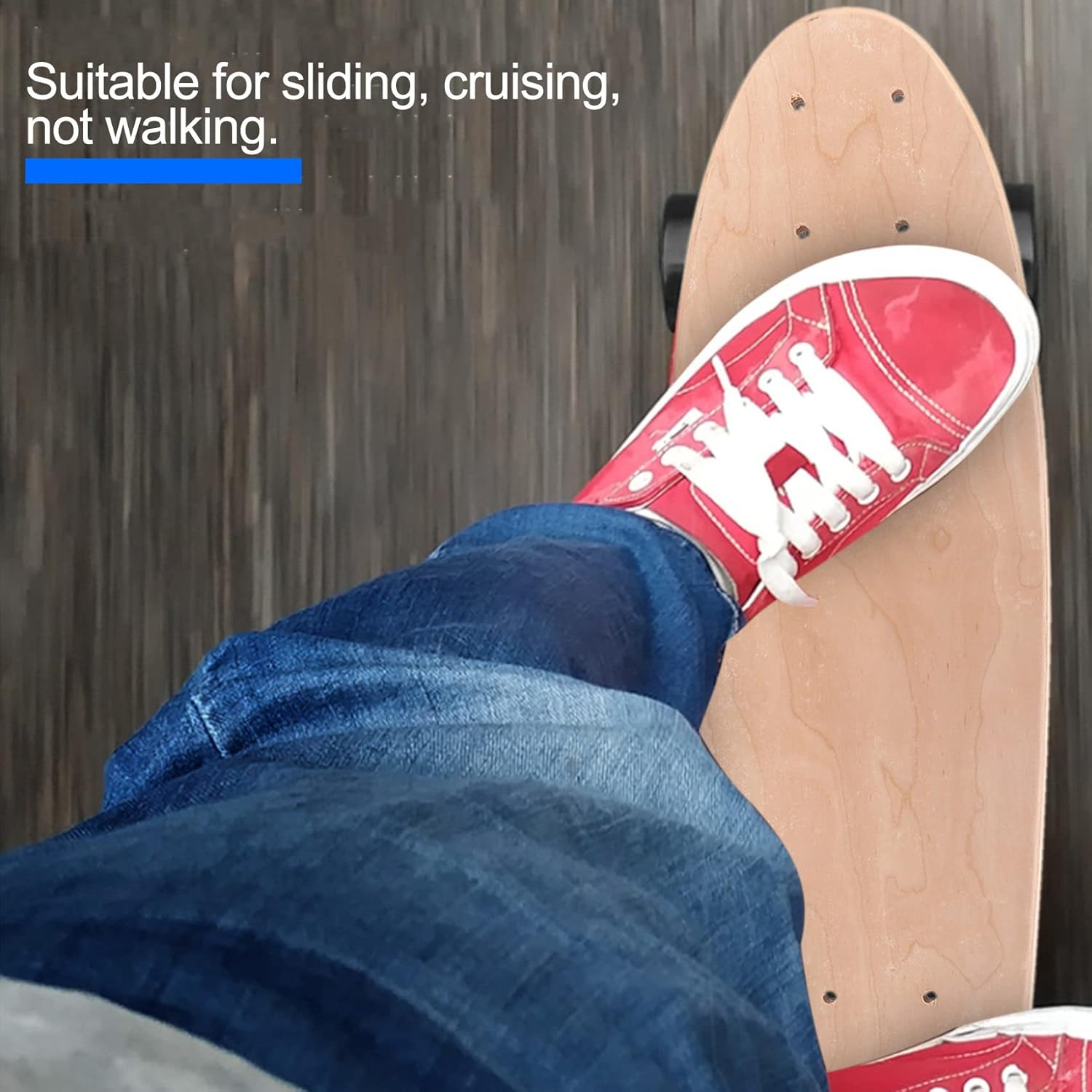 Oidnvay 22Inch Blank Skateboard Deck Natural 55.5X15Cm Maple Banana Sliding Cruising Skating Single Rocker Board DIY Decks image number 3