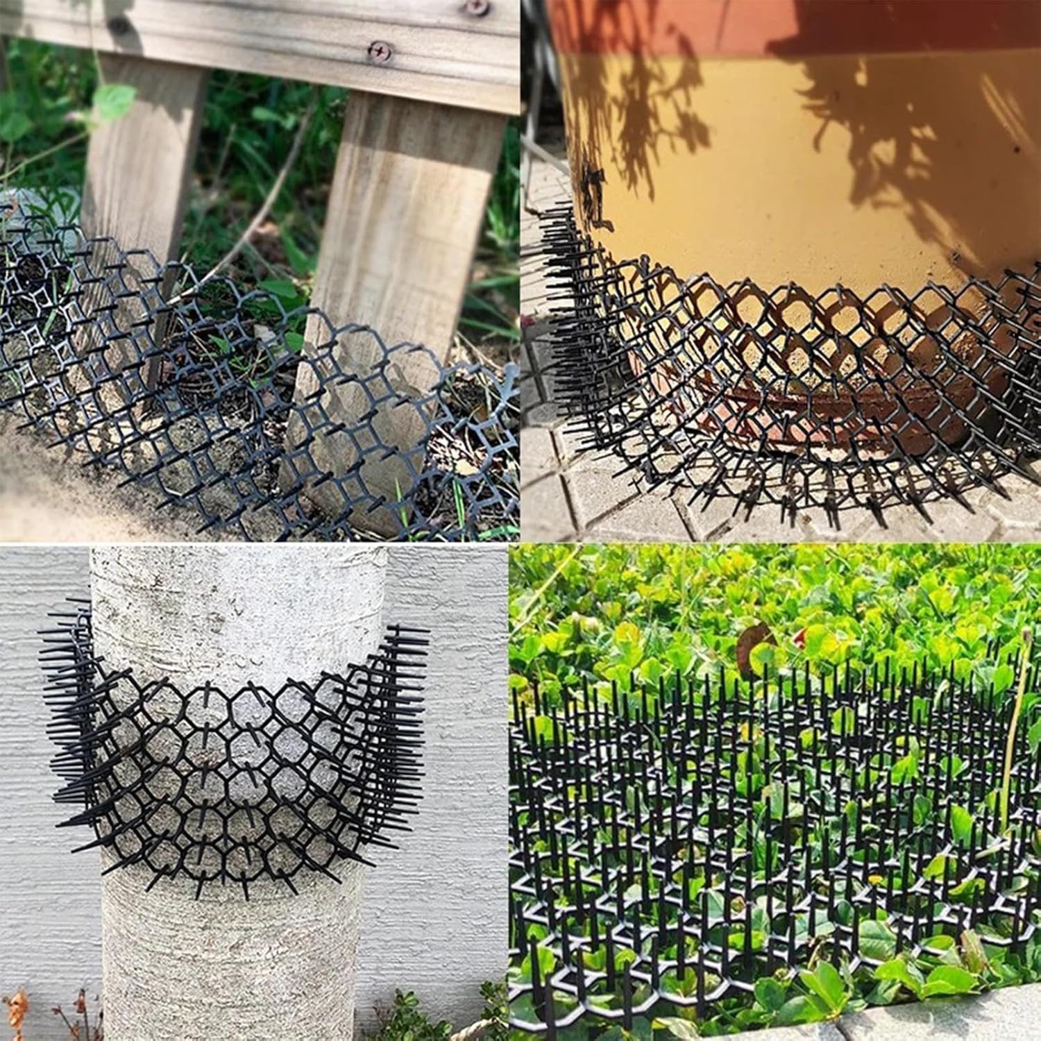 Auto-Plaza Cat Dog Deterrent Scat Mat for Cats Dogs with Spikes, Repellent Indoor Furniture, Outdoor Garden Fence Animal Barrier Set (24) image number 1