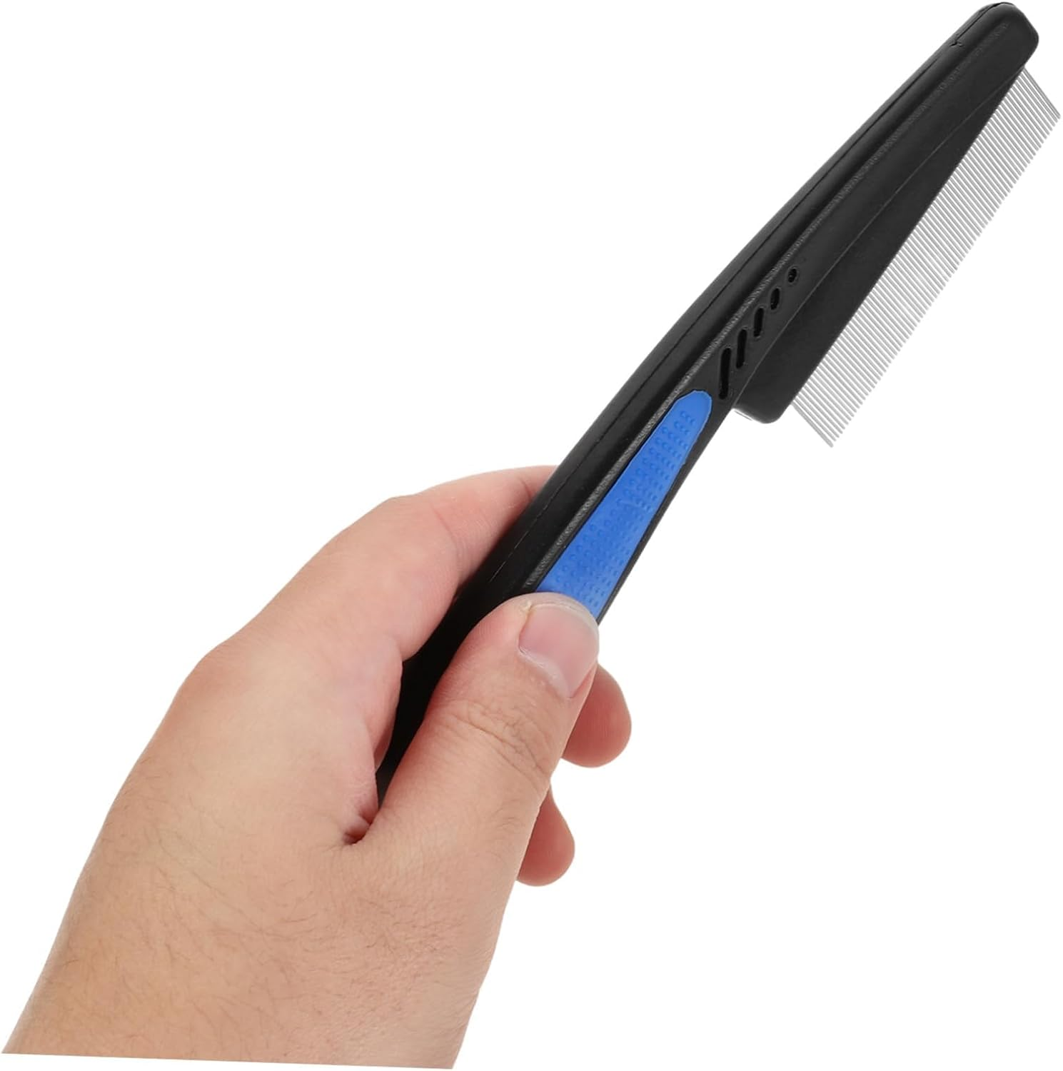 Flea Comb for Cat Dog, 4 PCS Flea Removal Lice Combs Fine Tooth Comb Grooming Set Remove Float Hair Tear Marks Tick Removal Tool image number 3