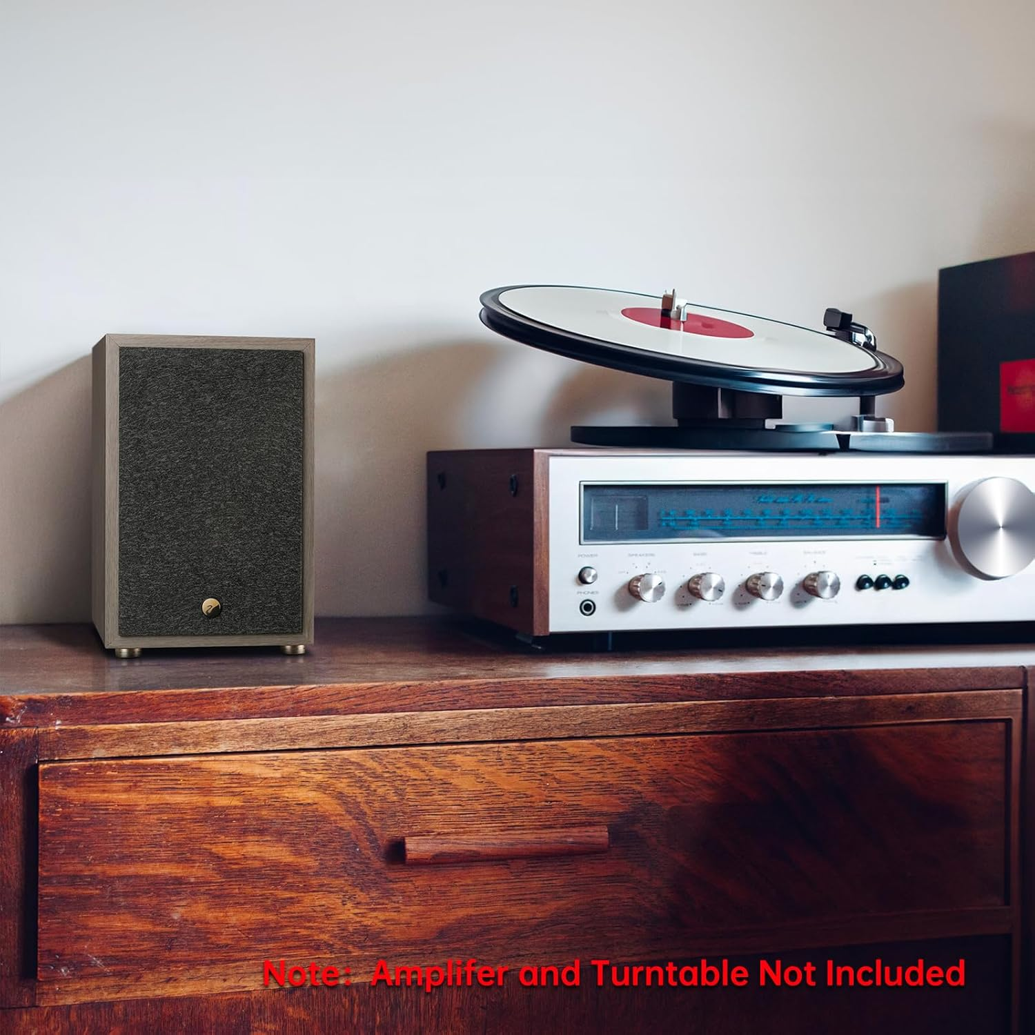 Hivi-Swans Oasis Passive Speakers, 2-Way Bookshelf Speakers for Desktop Stereo or Home Theater Surround Sound image number 1