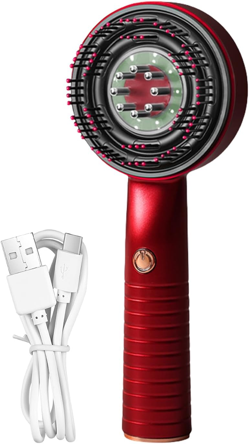 Arrovarp Oil Applicator for Scalp, Scalp Massager for Hair Growth, Comb Vibrating Waterproof Rechargeable Brush for Personal Care Beauty Home Travel Women Men